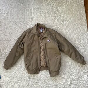 Ben Davis Tan Bomber Jacket